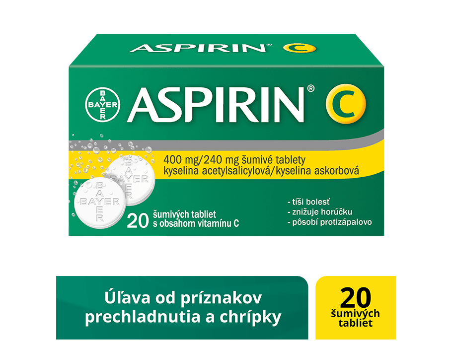 ASPIRIN C 20 šumivých tabliet