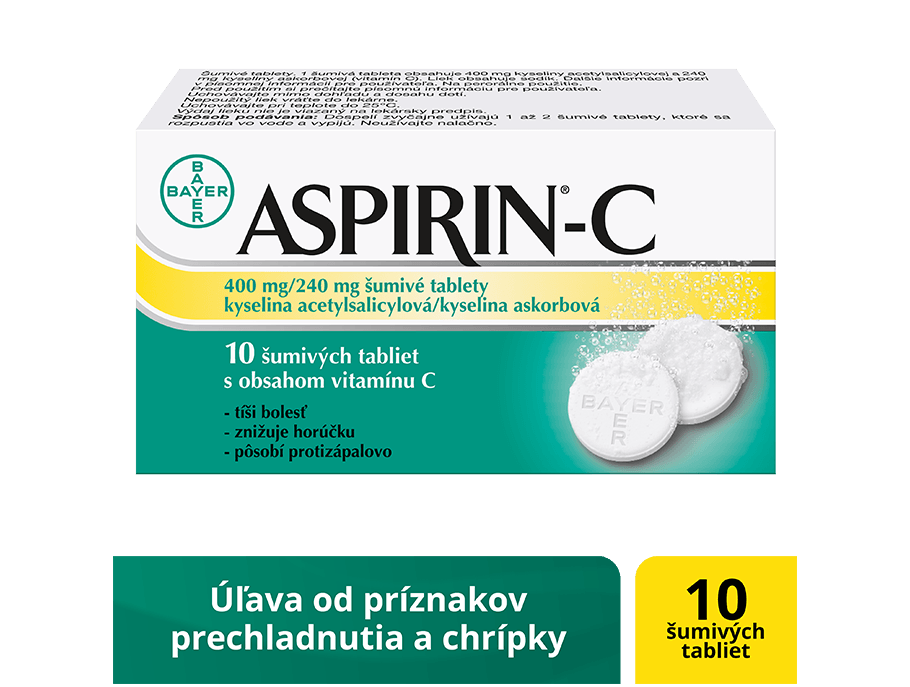 ASPIRIN C 10 šumivých tabliet