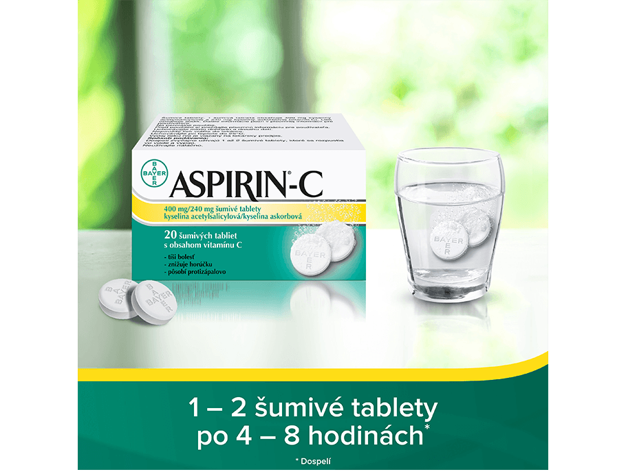 Aspirin-C 10 dávkovánie