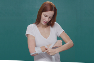 Žena s bolesťou kĺbov