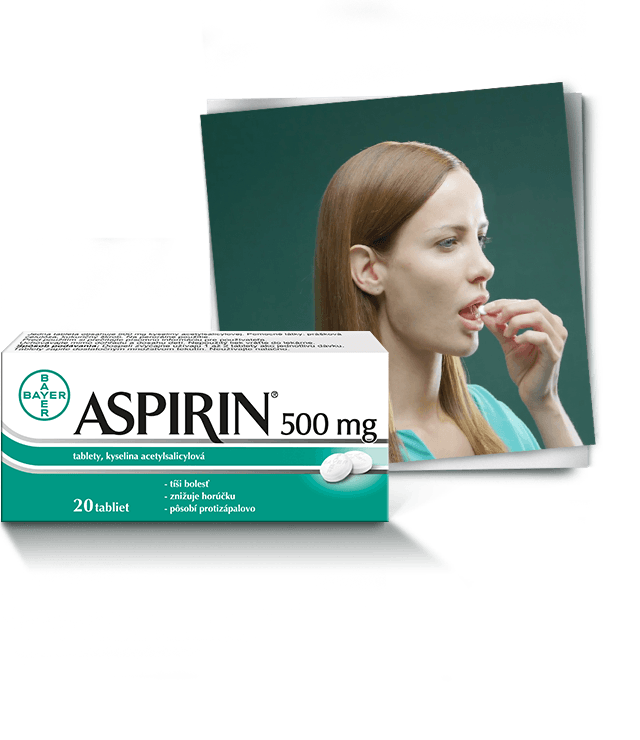 Balenie Aspirin 500 mg
